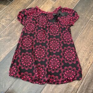 EUC George Floral Print Bubble Tunic